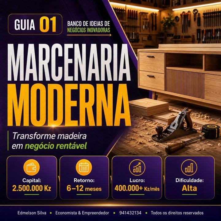 Cartaz do Guia 01 Marcenaria Moderna