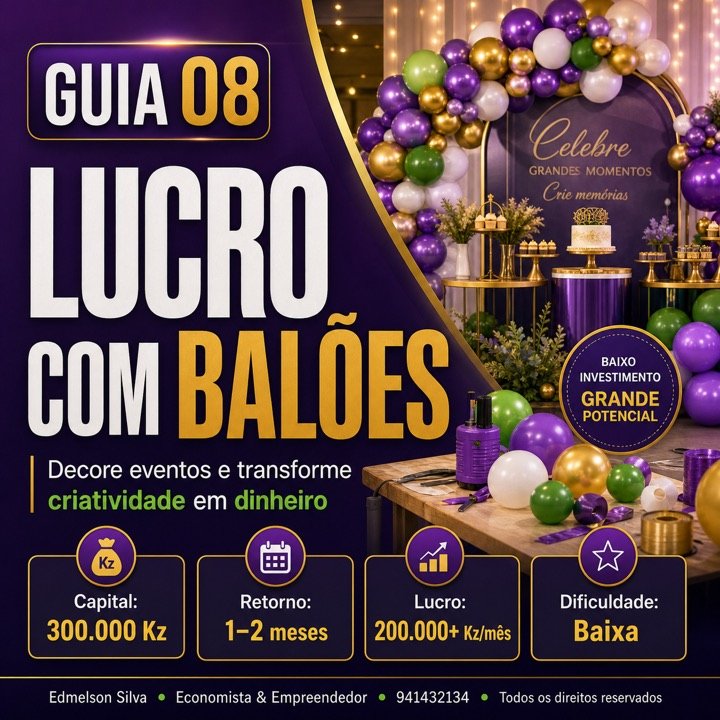 Guia 08 Lucro com Balões