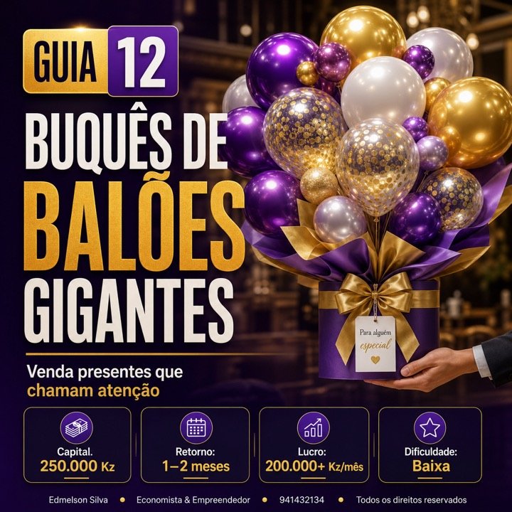 Cartaz de guia de negócio