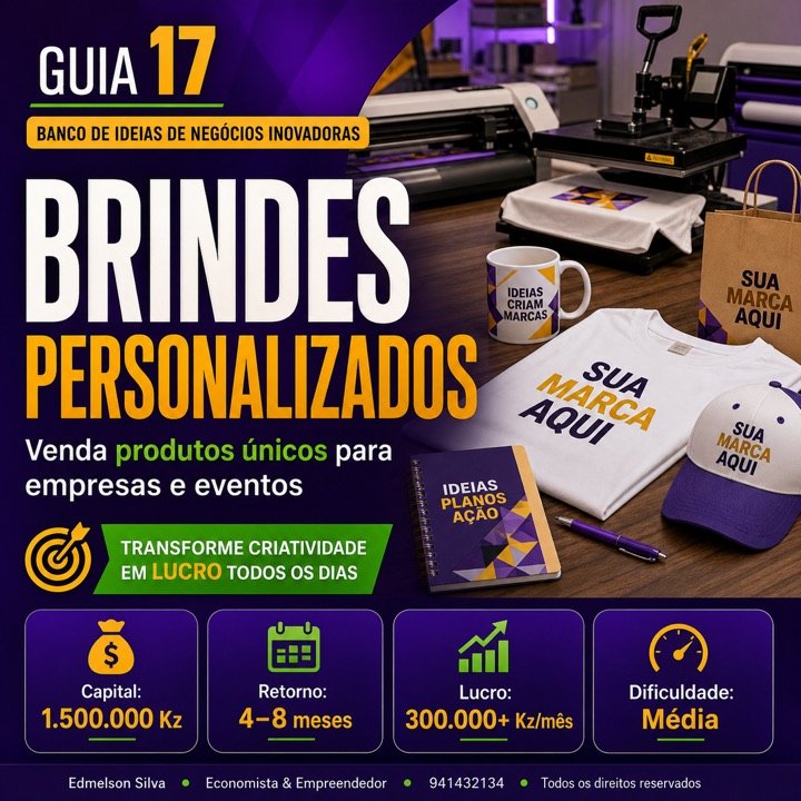 Guia 17 Brindes Personalizados